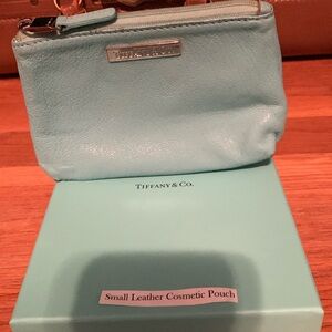 Tiffany & Co Small Leather Cosmetic Pouch